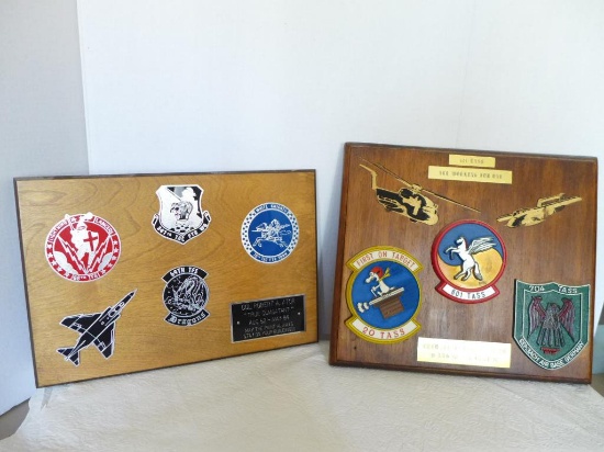 (2) USAF Award Plaques