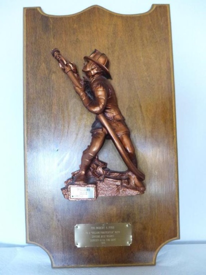 USAF Award Plaque engraved "Col Robert A. Ator To
