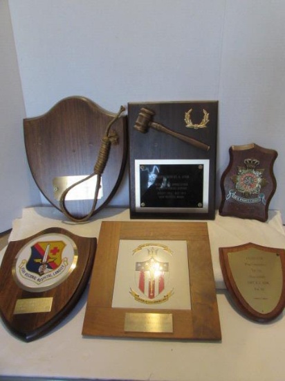 (6) USAF Award Plaques