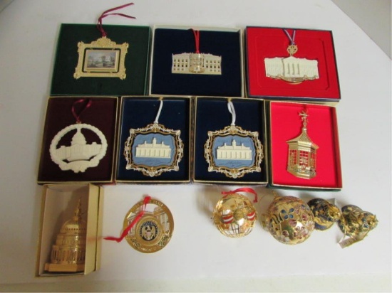 Collectible Christmas Ornaments:  White House