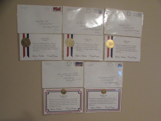 (3) Birthday Cards & (2) Anniversary Cards from