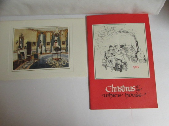 1985 White House Christmas Card, White House Open