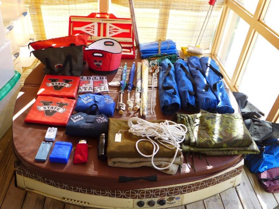 Large Assortment of Tail Gate/Camping Items &
