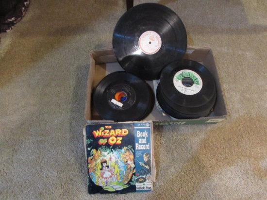 (55) Assorted 45's