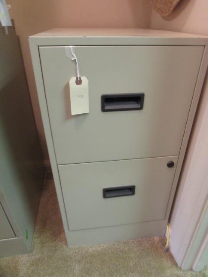 2-Drawer Metal File Cabinet