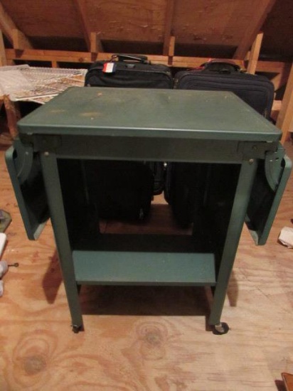 Metal Typewriter Table