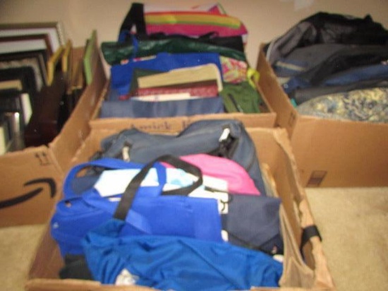 (2) Boxes of Assorted Tote Bags