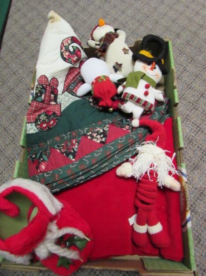 Christmas Tree Skirt & Christmas Decorations