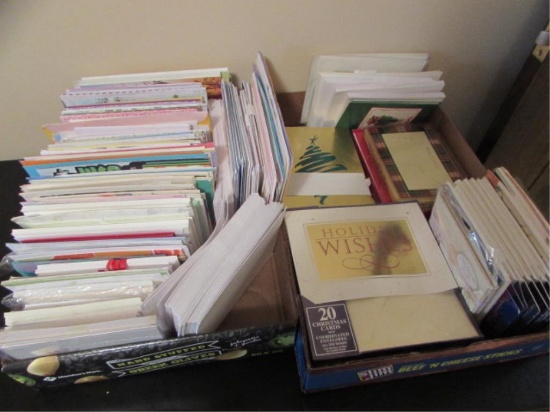 (2) Boxes of Greeting Cards