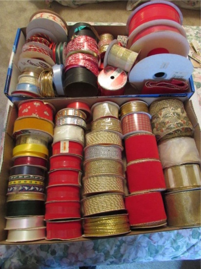 (2) Boxes of Ribbon