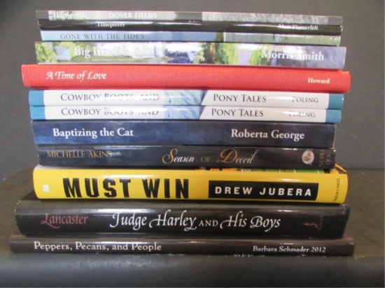 (12) Books autographed by the authors--Valdosta,