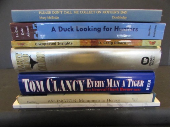 (7) Books autographed by the authors