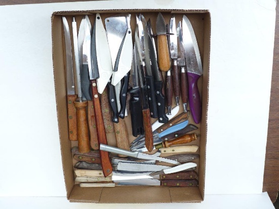 Assorted Kitchen Knives