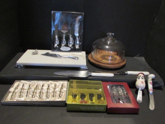Assorted Cheese Servers and Spreaders: Mouse