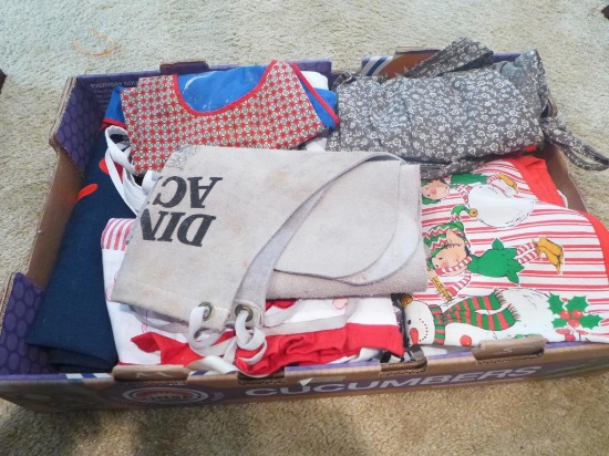 Box of Assorted Aprons