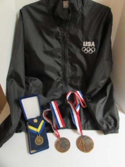 Olympics Jacket (Size Large), St. Louis Olympics