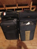 (4) Pieces of Luggage on Wheels