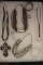 Assorted Costume Jewelry & (1) Sterling Silver