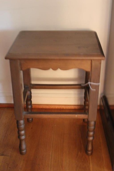 Side Table, 14" x 12", 18 1/2" High