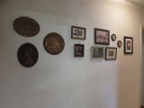 (11) Framed  Pictures, Wooden Plaques, Painting,