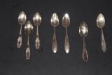 (7) Assorted Demitasse Spoons