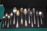 Assorted Silver Plate Flatware
