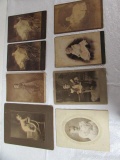 (8) Cabinet Cards--Children, Late 19th Century &