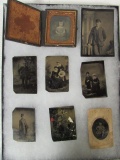 (8) 19th Century Tin-Type Photographs
