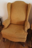 (2) Broyhill Upholstered Queen Anne Chairs