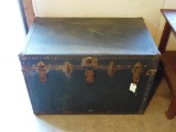 Old Shipping Trunk 34 W x 20 D x 24 H