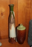 (2) Ceramic Vases 21 1/2