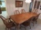 Dining Table & (6) Matching Windsor Chairs--Table