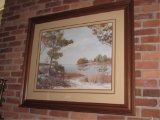Framed & Matted Jacqueline Penney Print--41 1/3