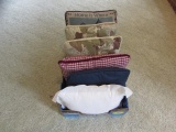 Box of Assorted Decorative Pillows