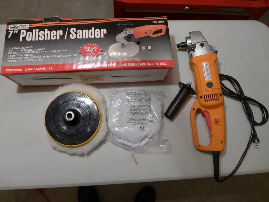 Chicago 7" Polisher/Sander Including Polishing