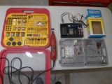 Chicago Rotary Tool w/ Rotary Accessory Bit Set,