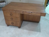 Solid Wood 4-Drawer Desk 54