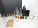 Antique Medicine Bottles and Early Dr. Pepper