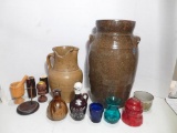 Assorted Pottery Pieces(2 Large Ones Damaged),