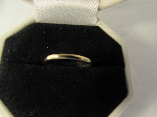 Ladies 10 Kt Yellow Gold Wedding Band--Size 6 1/4