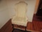 Queen Anne Upholstered Wing Chair--Masterpiece