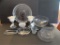 Assorted Glassware:  12 1/4