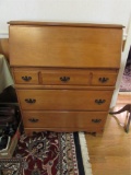 Vintage Maple Slant-Top Desk, Dovetail