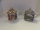 (2) Sadler (England) Teapots: