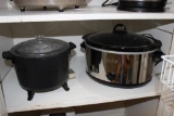 (2) Small Kitchen Appliances: Cooks Slow Cooker,