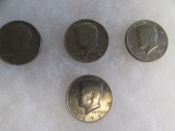 (3) 1972 Kennedy Half Dollars & (1) 1979 Kennedy