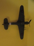 Vintage Toy British Spitfire Model Airplane