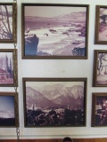 (2) Framed Pictures--Approximately 22