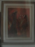 Framed & Double Matted Serigraph by Dietrich