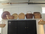 Assorted Straw Baskets